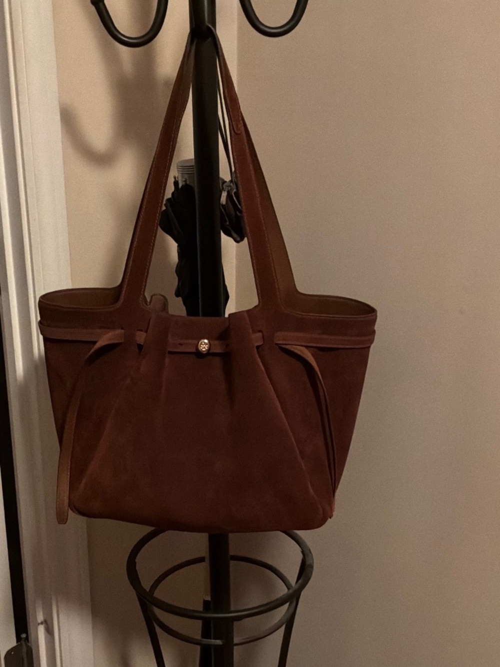 Tory Burch Romy Suede Bag - Picture 8 of 8